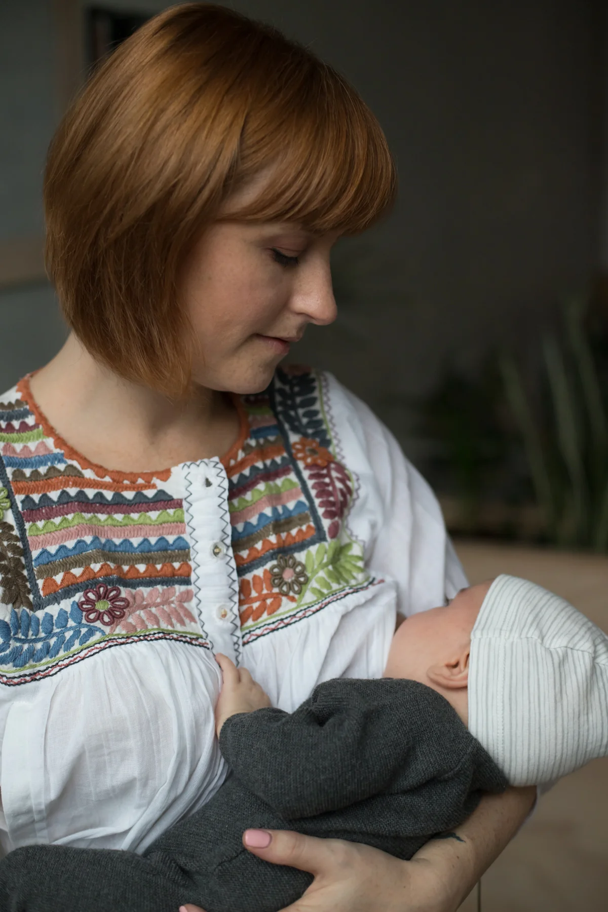 Libra nursing blouse - Breastfeeding friendly