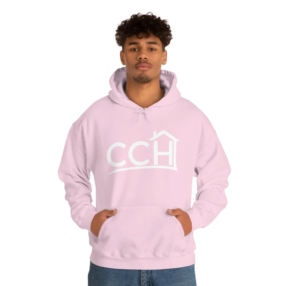 Light Pink CCH Hoodie — Christian Campus House