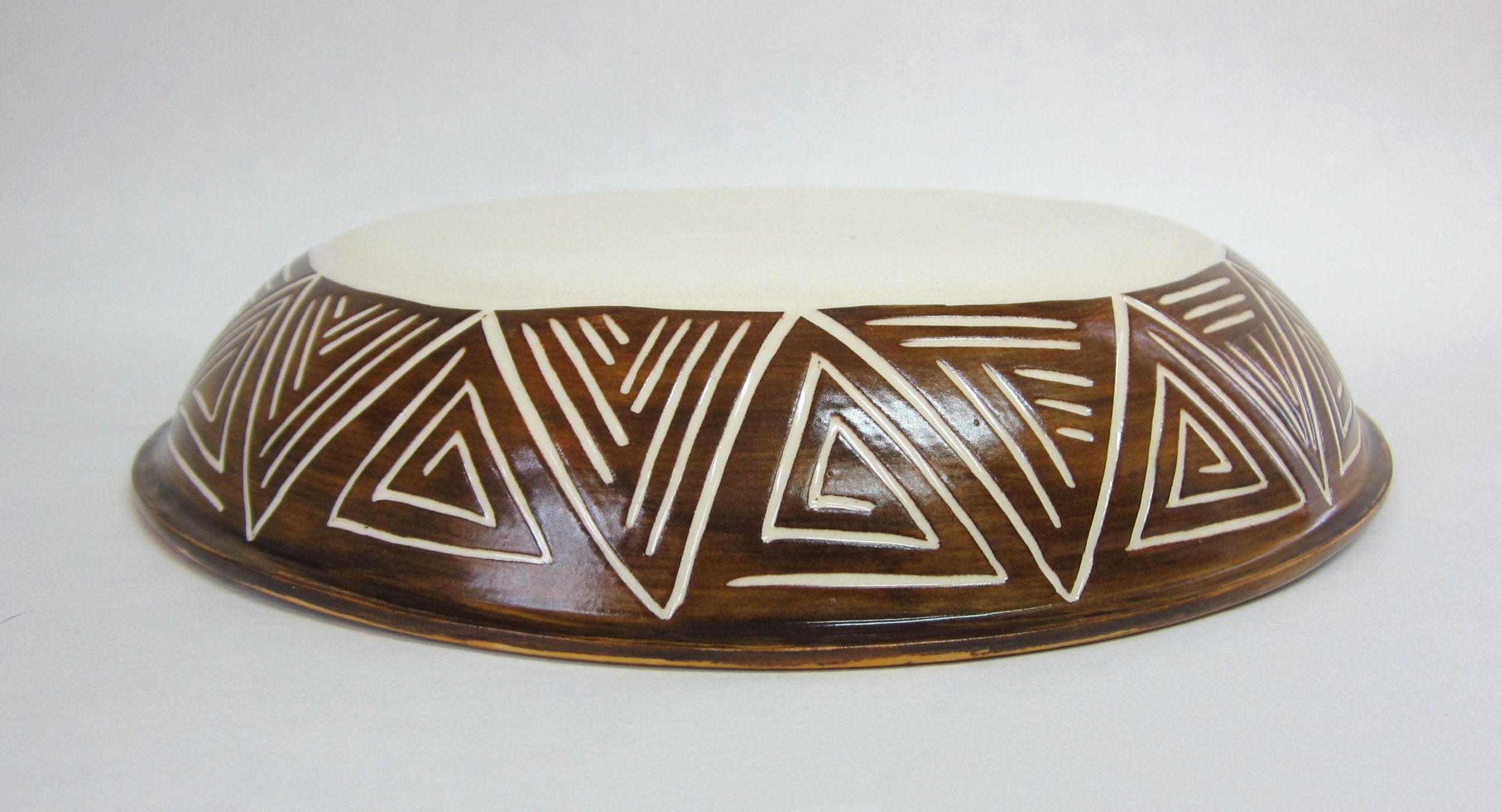 Totem bowl side view