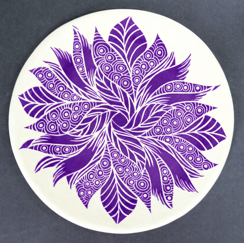 Amethyst plate