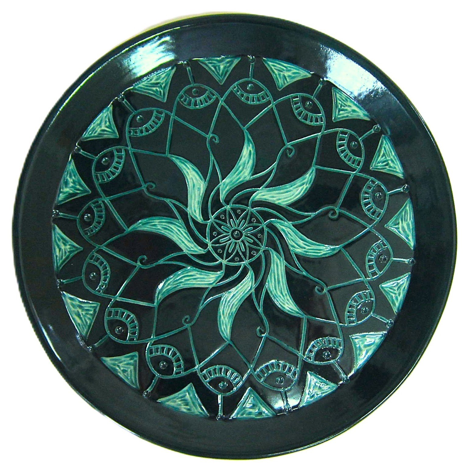 Pinwheel plate