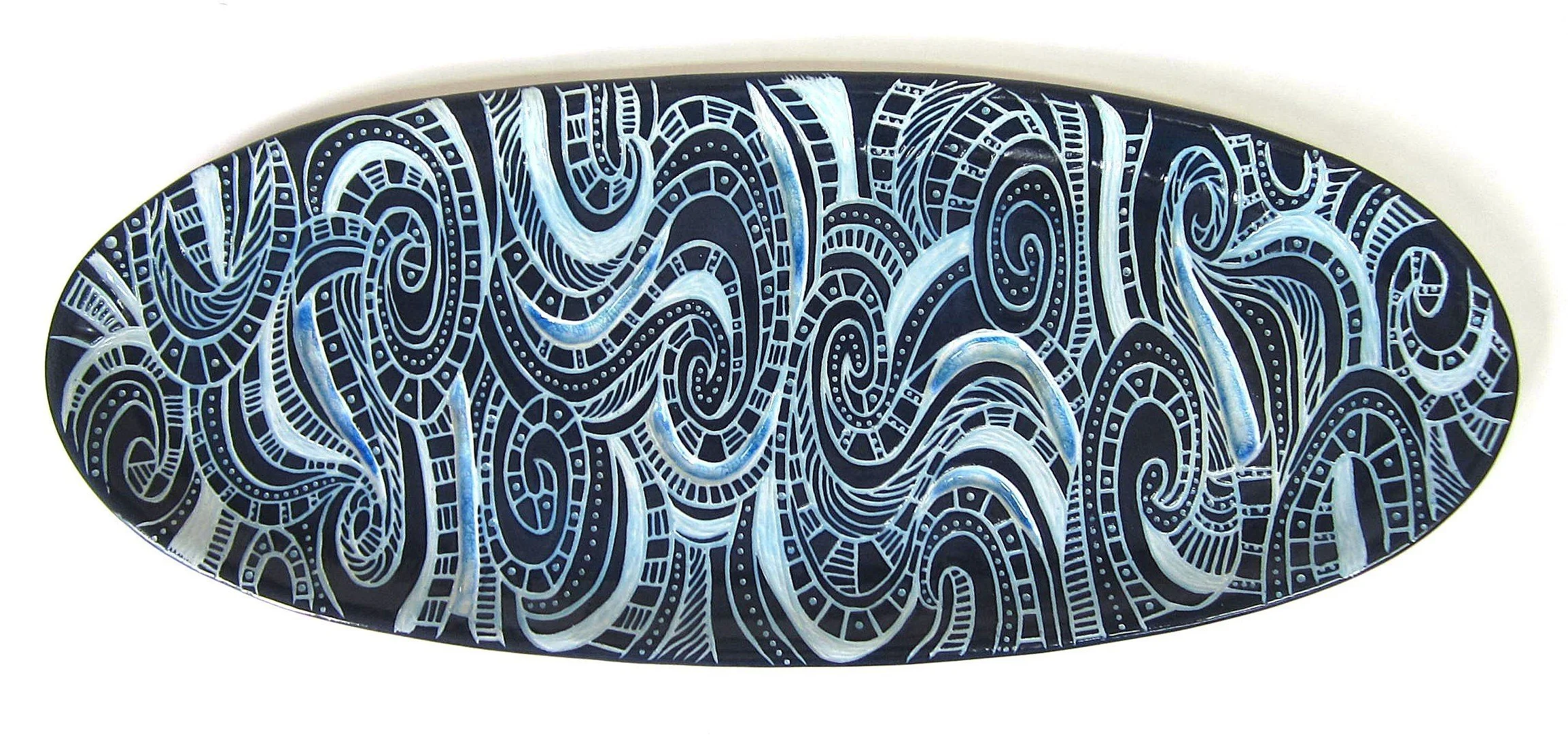 Waves platter