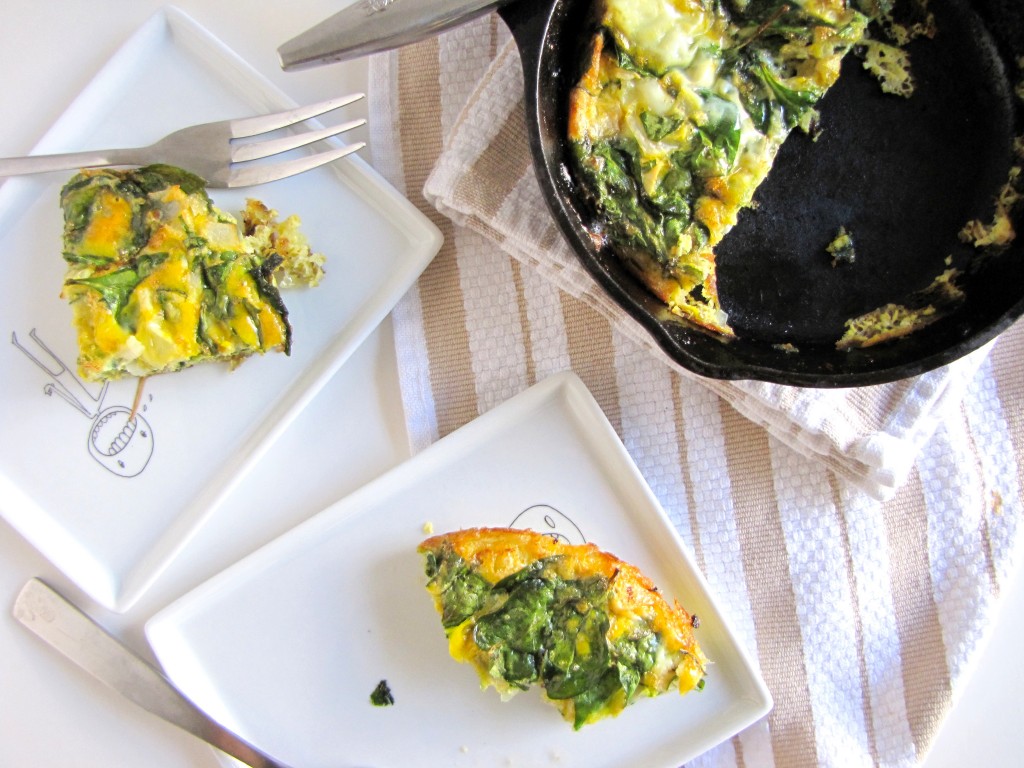 Spinach Tarragon Frittata, gluten-free, begetarian, breakfast, gluten-free breakfast, italian breakfast, healthy, recipe, healthy recipe