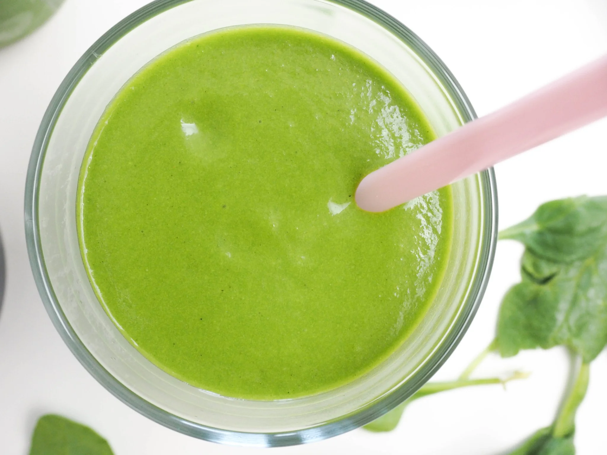 Green Lean Power Smoothie letsregale.com1