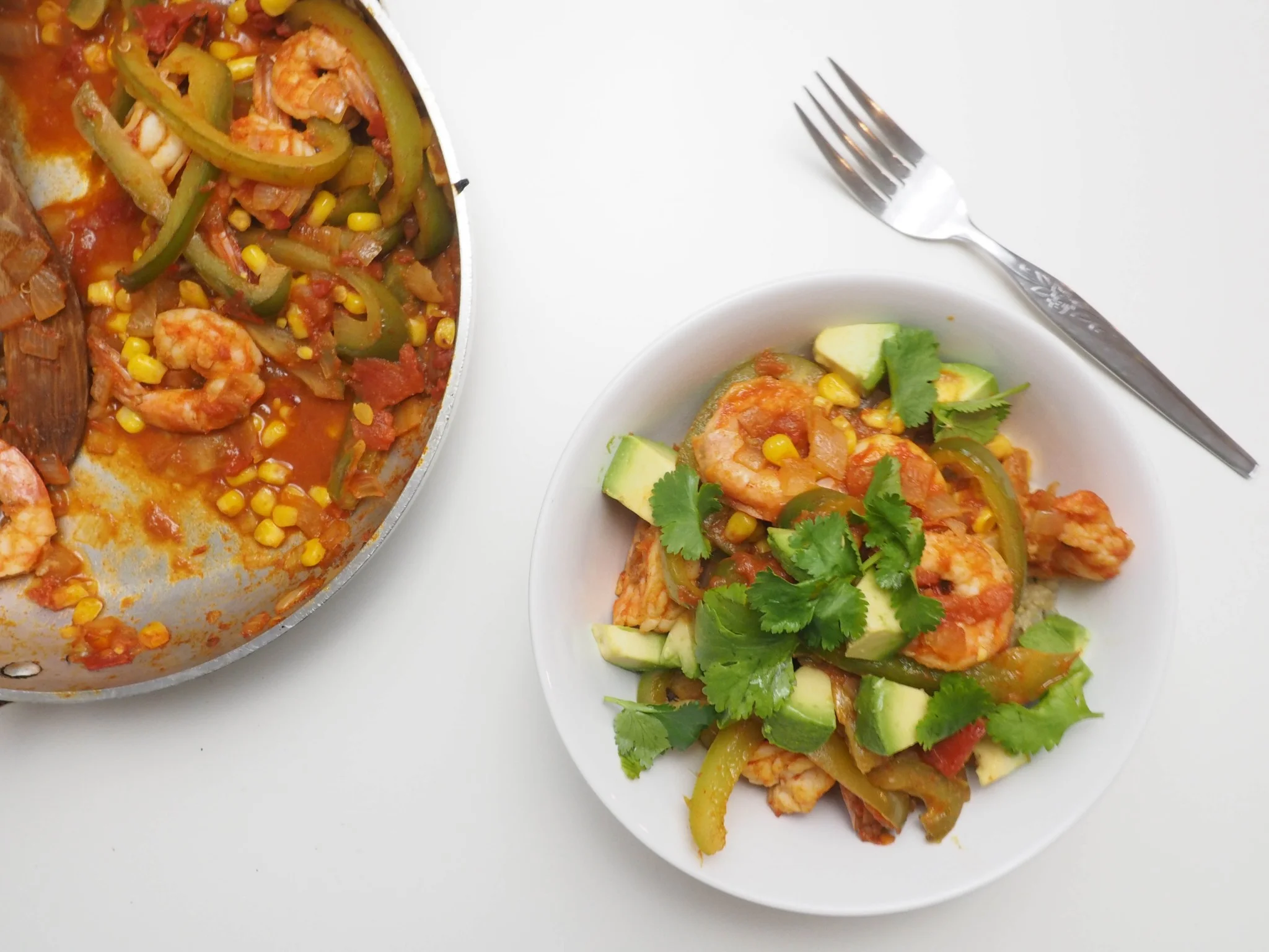 Southwest Shrimp Quinoa Power Bowl 2