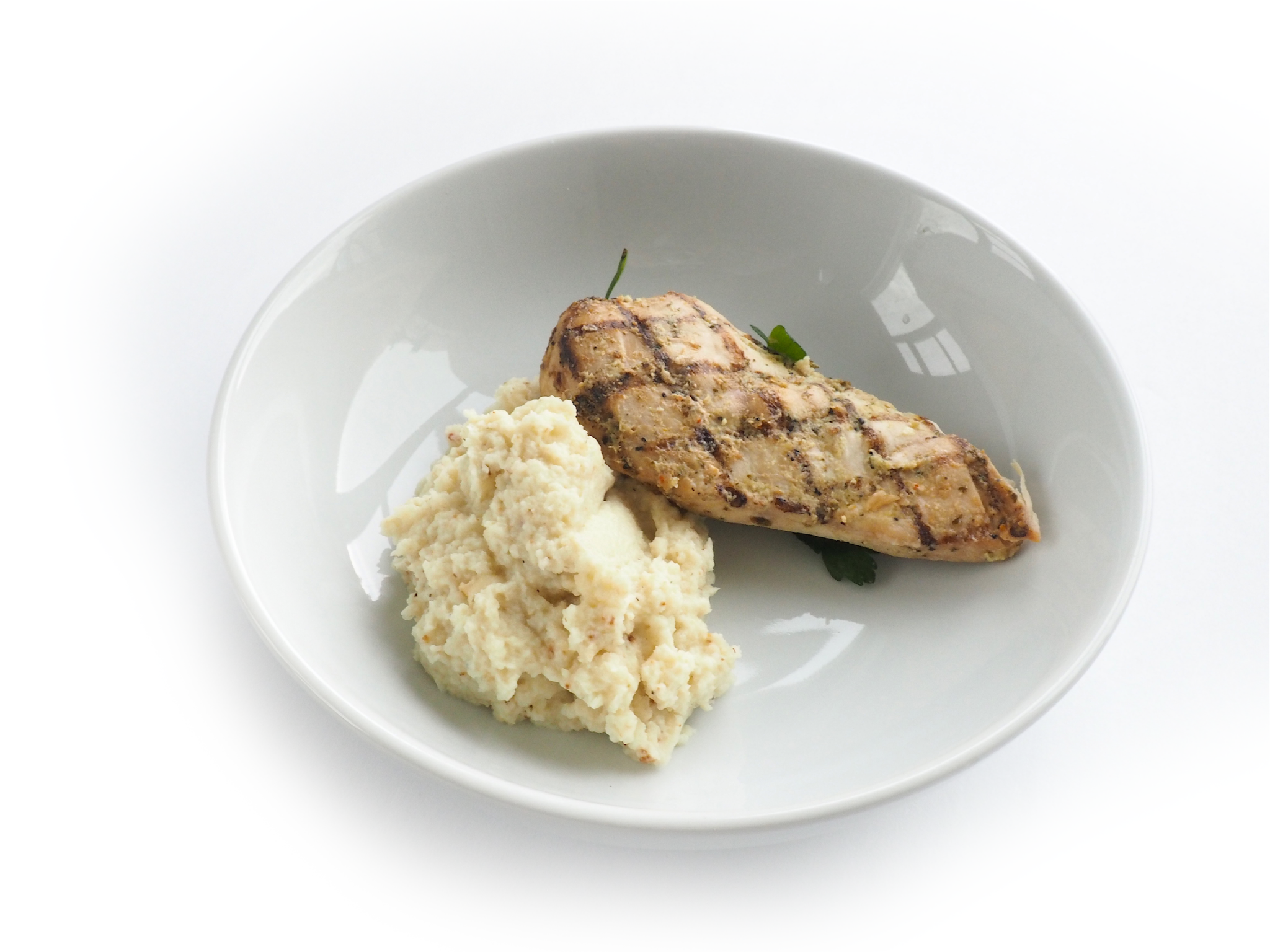 Grilled Chicken with Cauliflower Mash 3