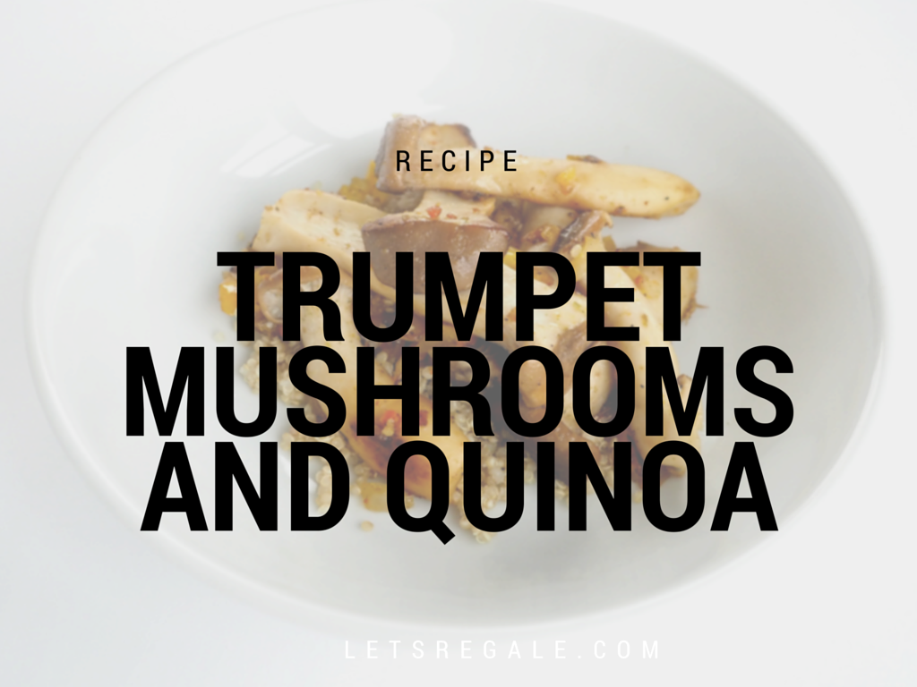 trumpet mushrooms