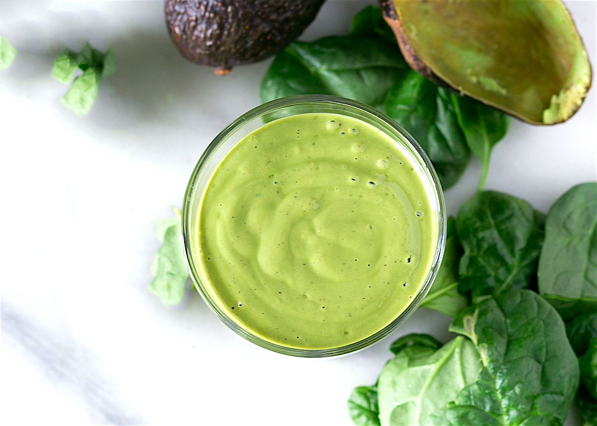 Ketogenic Avocado Green Smoothie 2