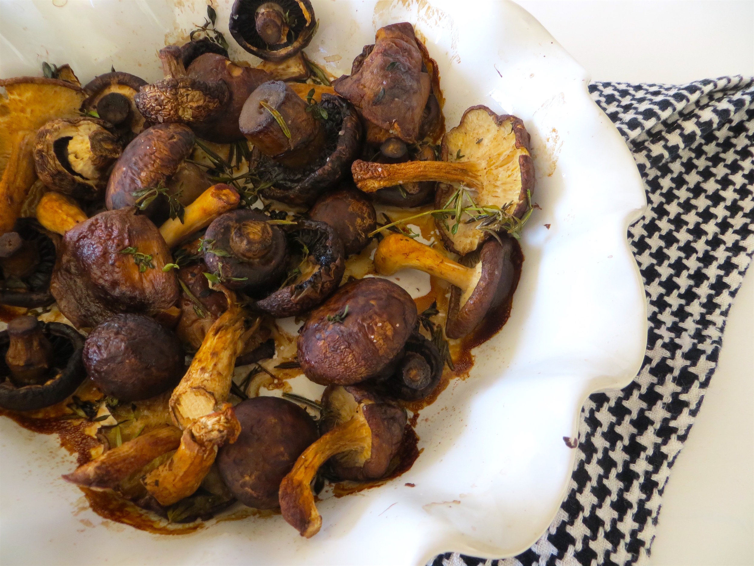 Oven Roasted Mushrooms with Lemon Thyme_11