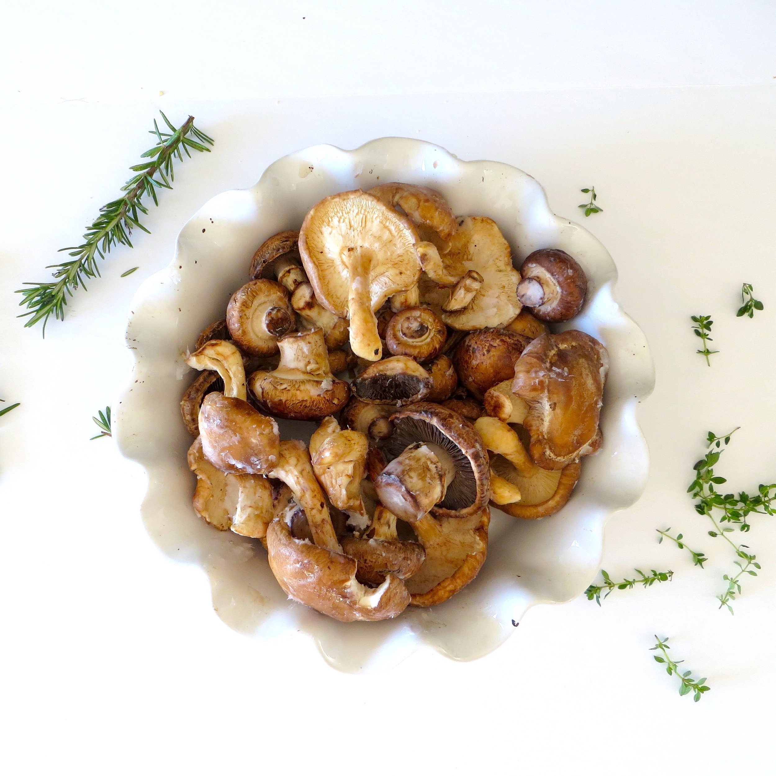 Oven Roasted Mushrooms with Lemon Thyme_7