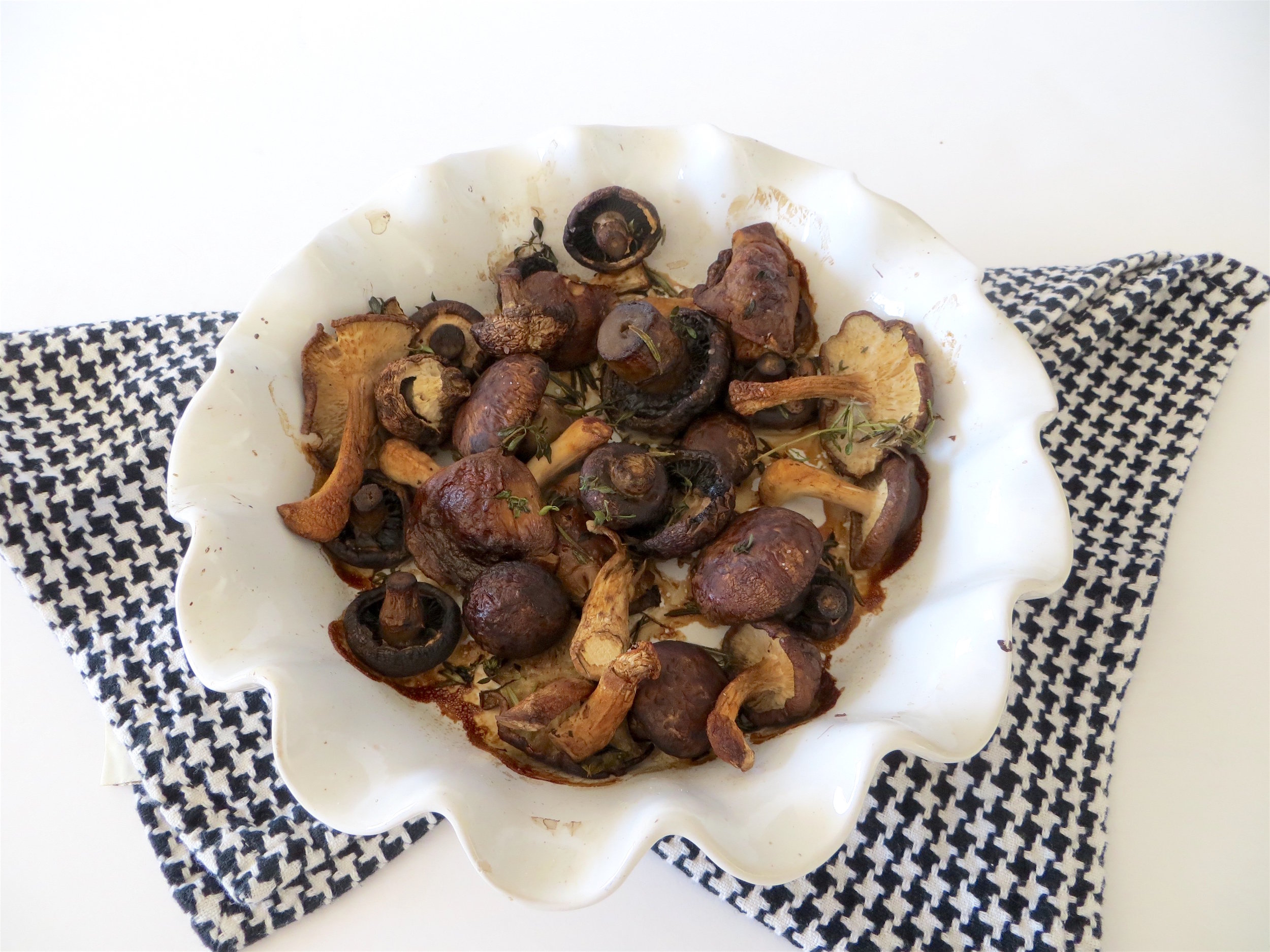 Oven Roasted Mushrooms with Lemon Thyme_9