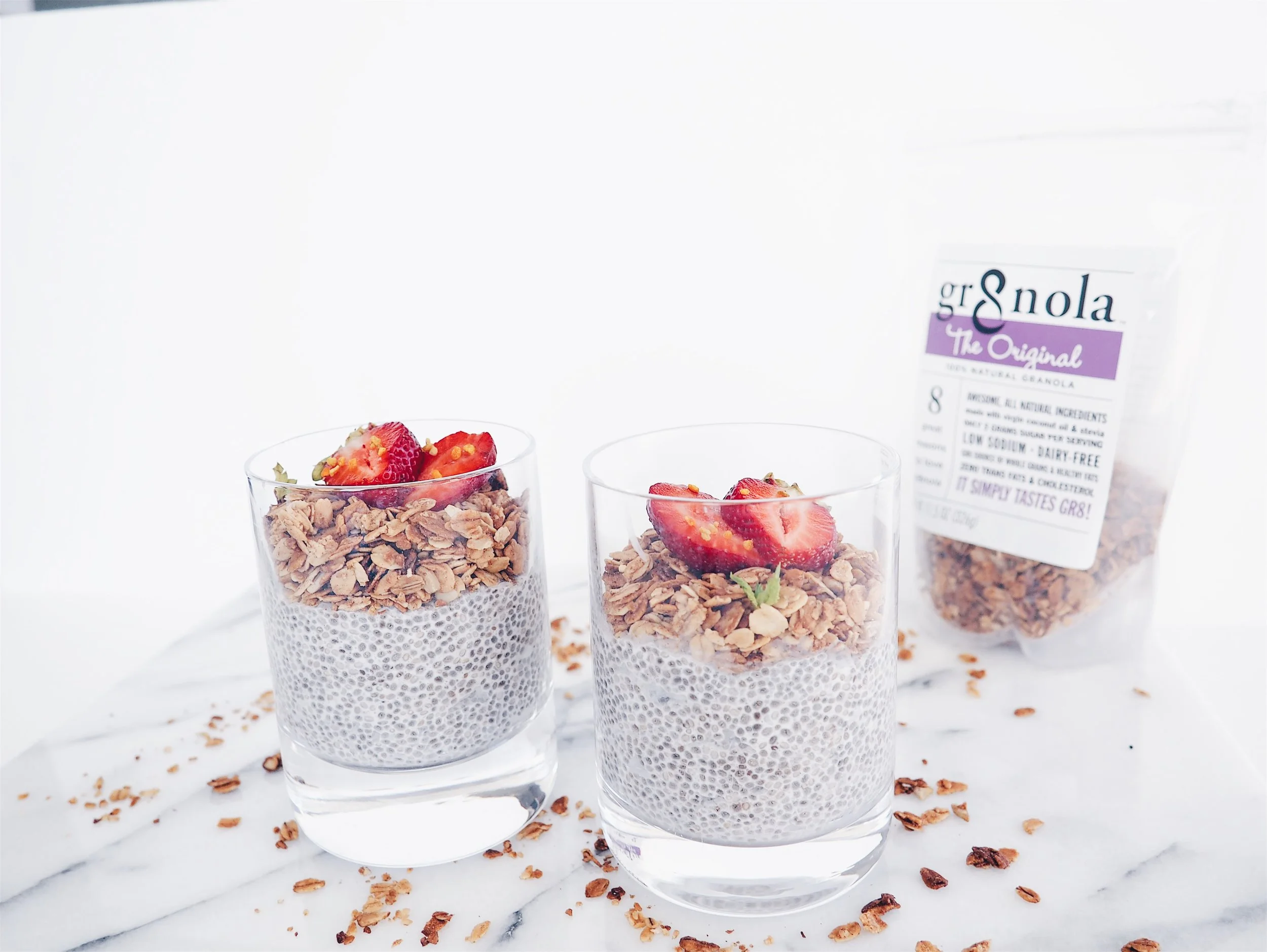 Chai Chia Pudding with Gr8nola