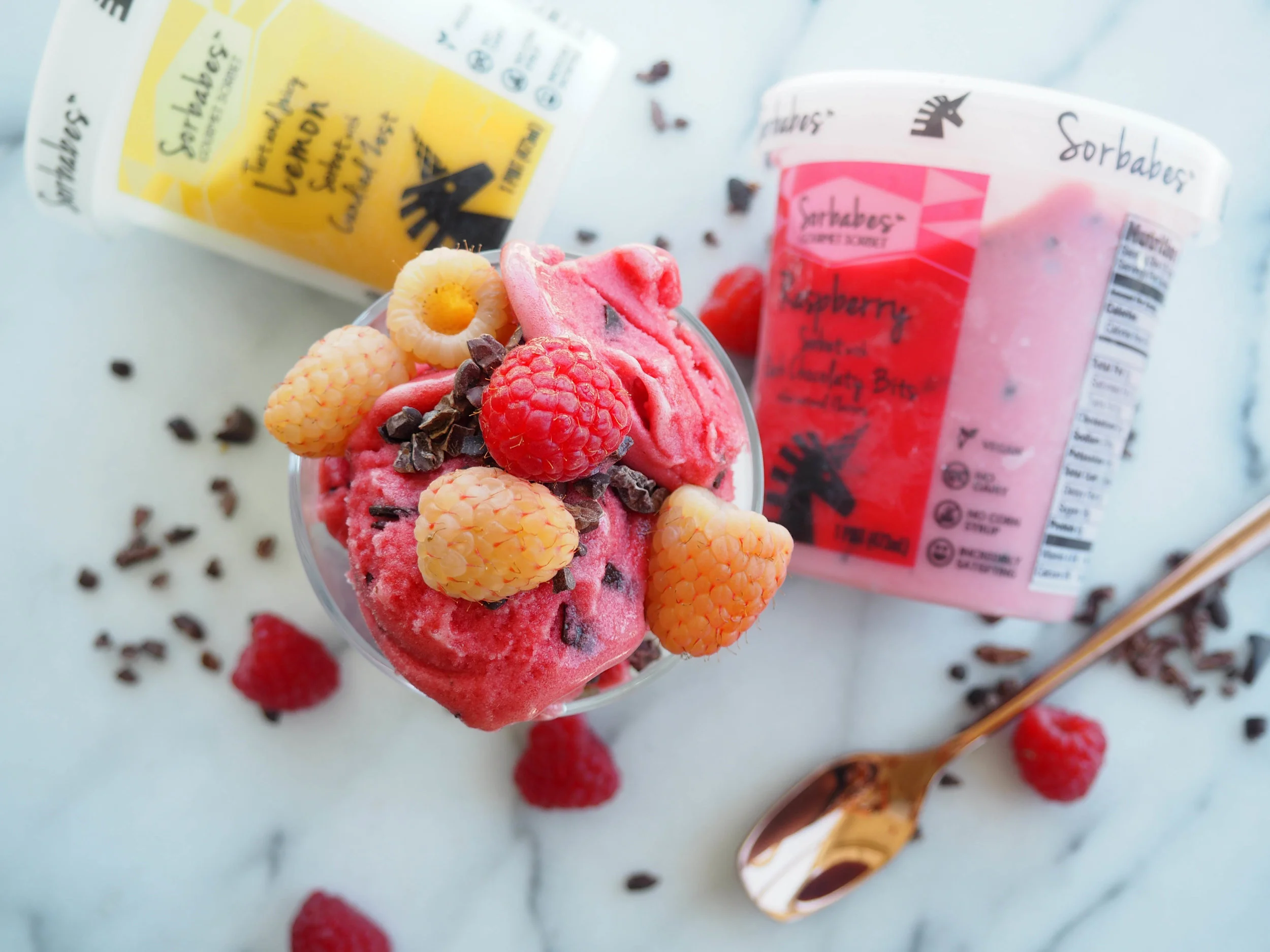 Summertime Sorbabes Parfaits