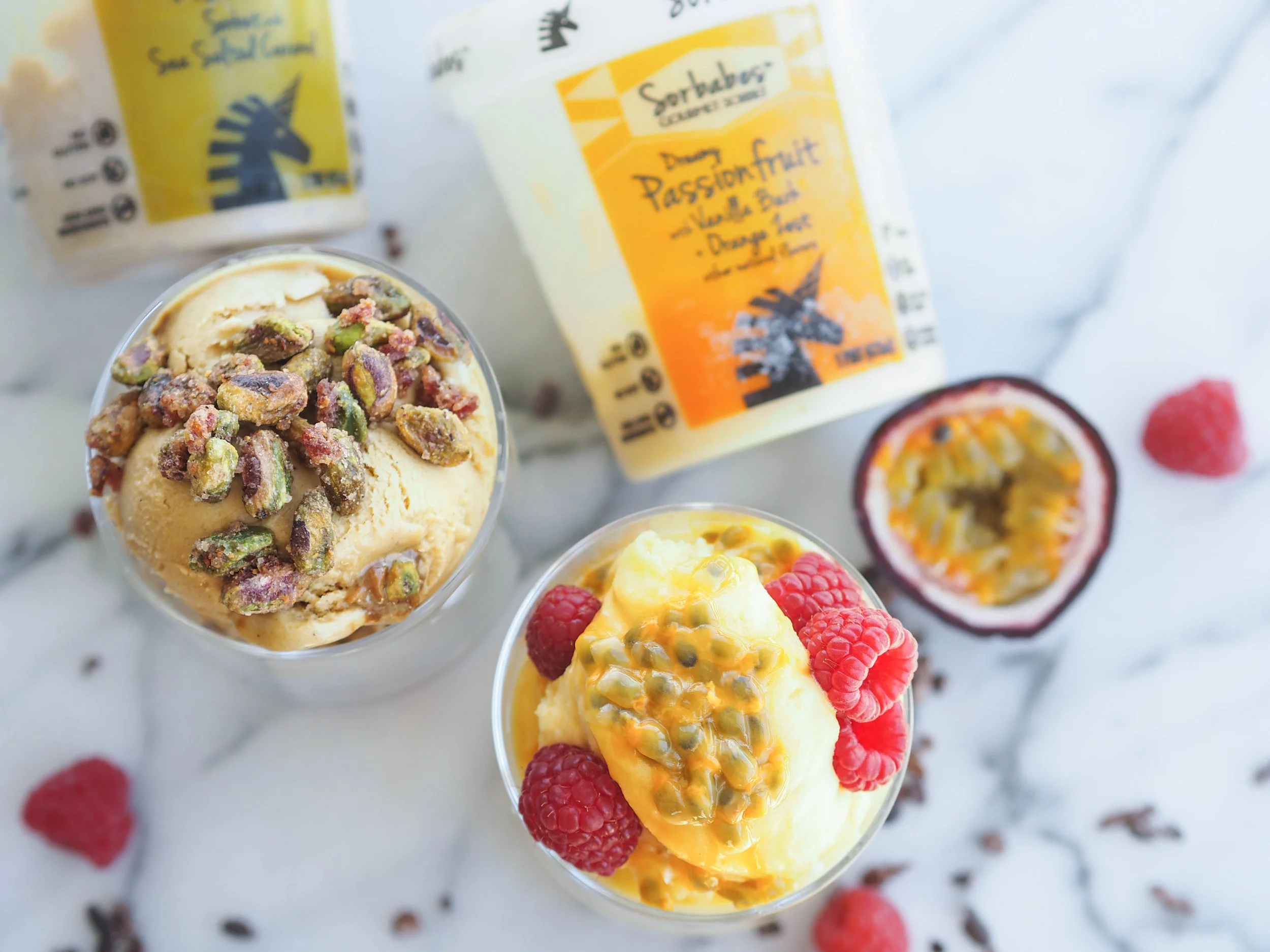 Summertime Sorbabes Parfaits