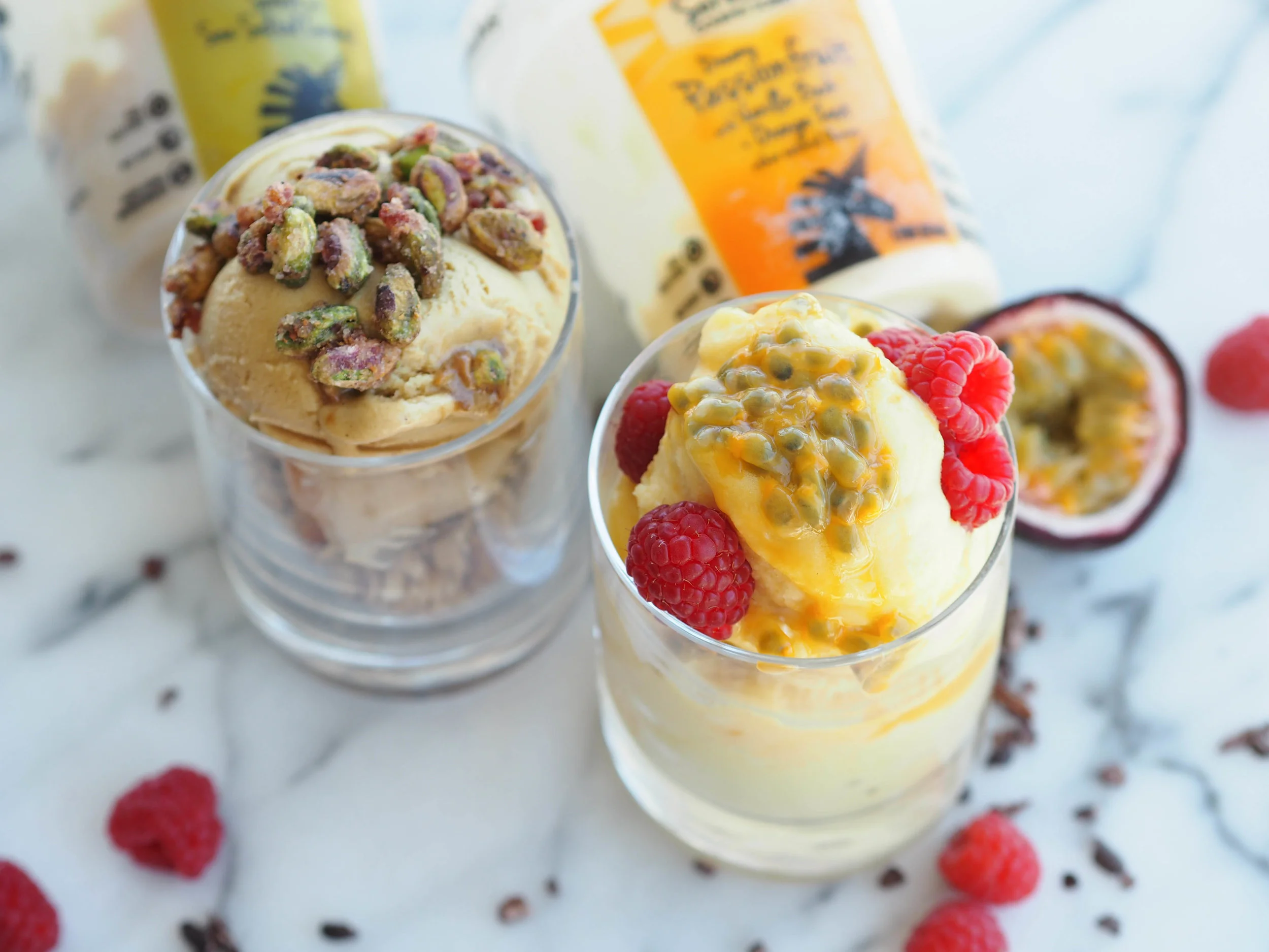 Summertime Sorbabes Parfaits