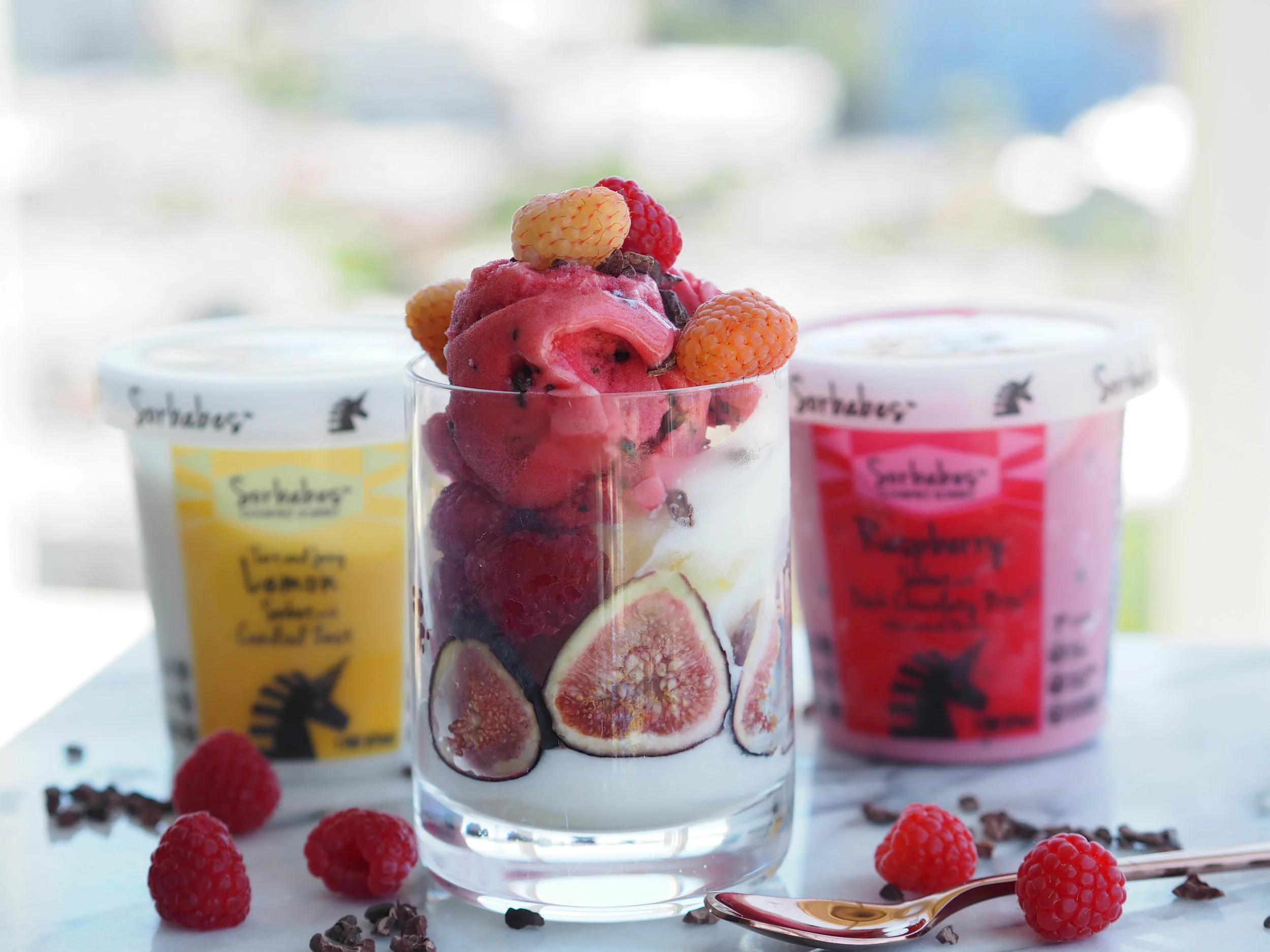 Summertime Sorbabes Parfaits