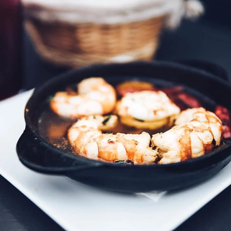 Shrimp at Taberna Del Sur