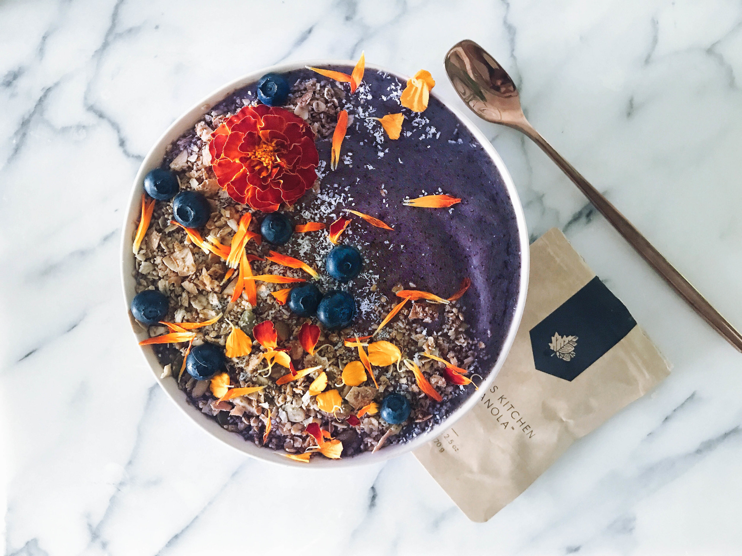 Blueberry Fields Smoothie Bowl