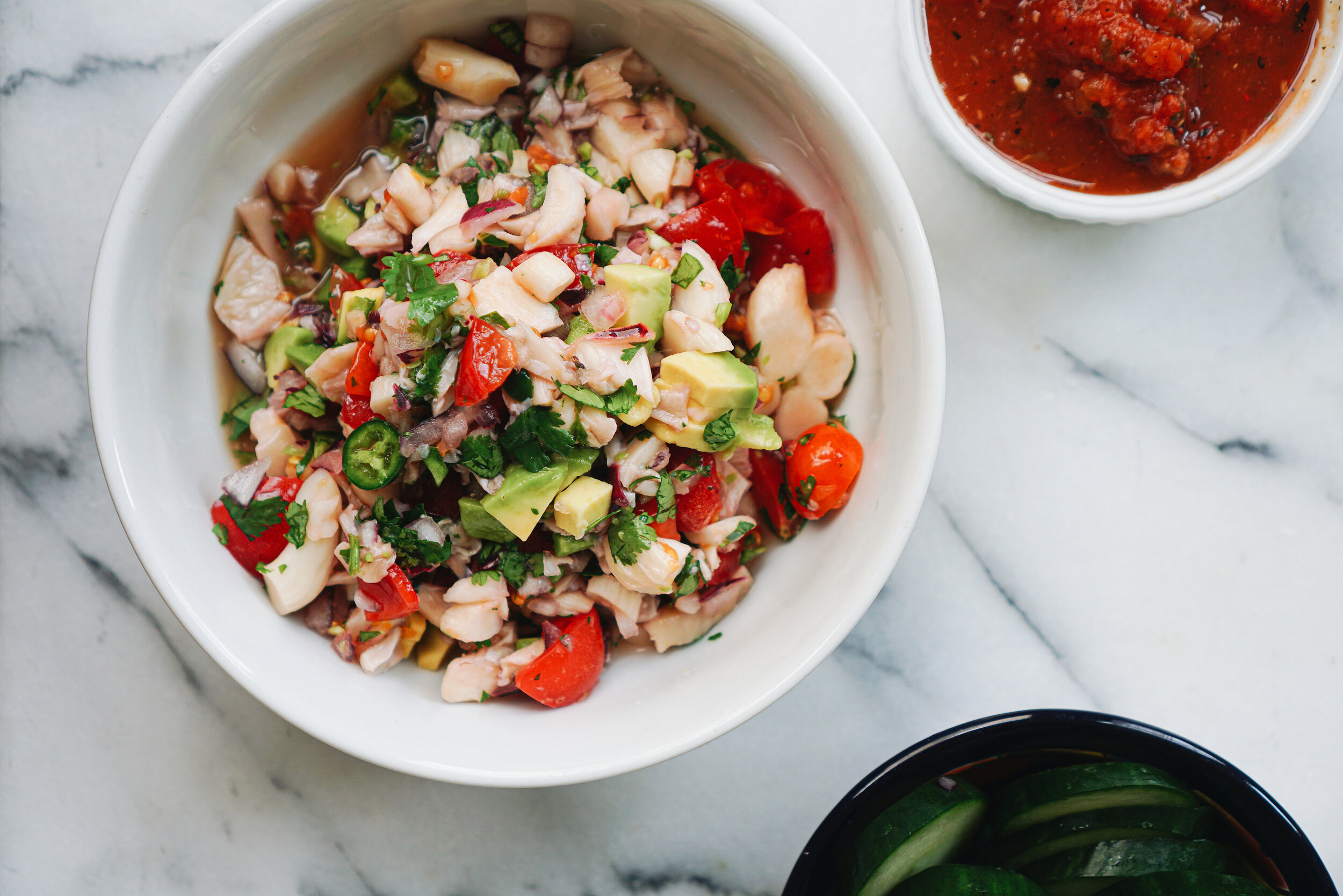Oyster Mushroom Ceviche (Plant-Based)