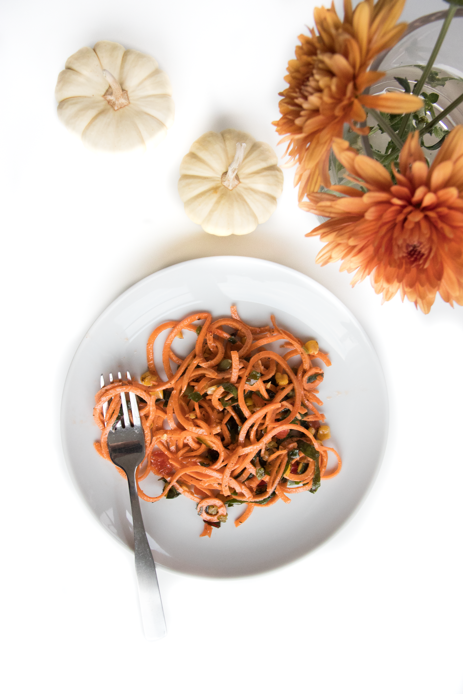 10 Unbelievably Easy Fall Recipes You Need to Try This Week - Sweet Potato Zoodles.png