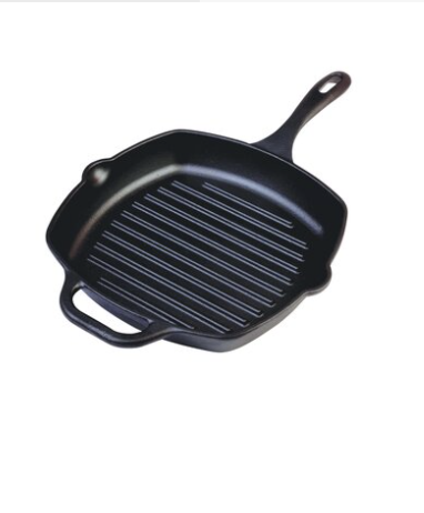 Cast Iron Square Grill Pan, $36