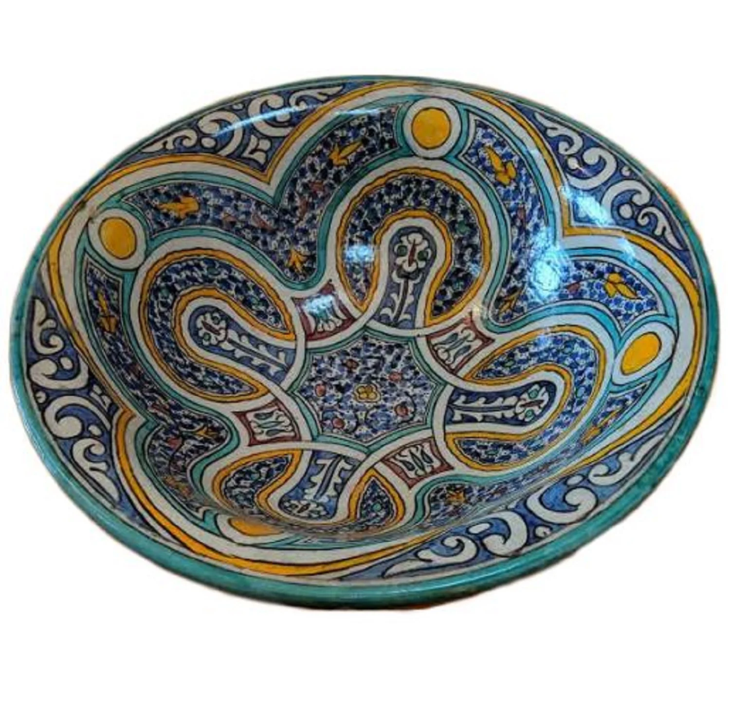 Vintage Large Morrocan Bowl
