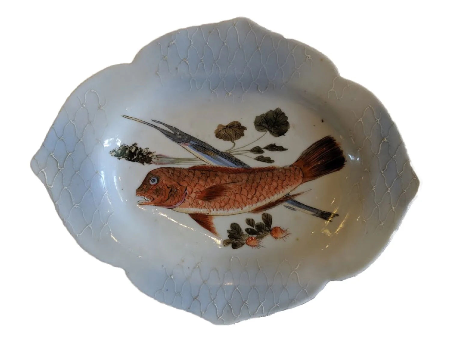 Small Japanese Bowl With Wild Fish