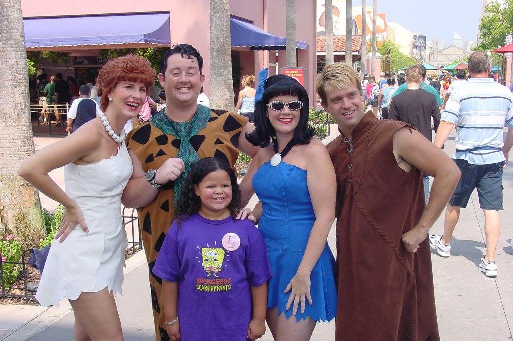 Meeting the Flintstone Family