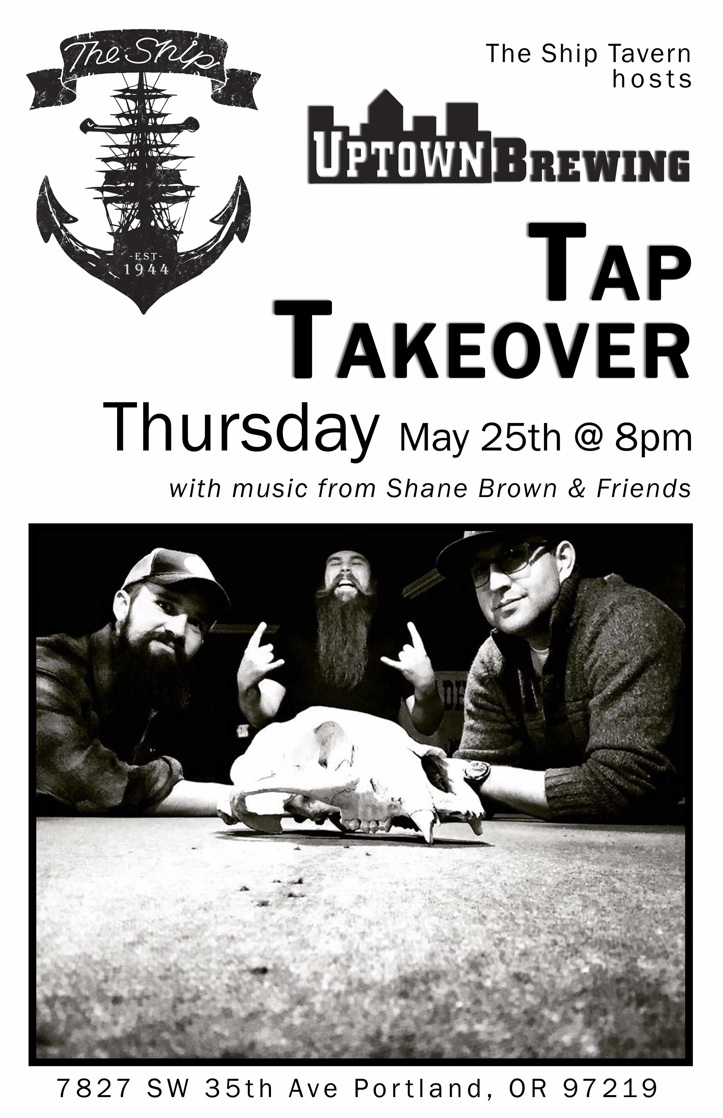 Uptown tap takeover @ THE SHIP