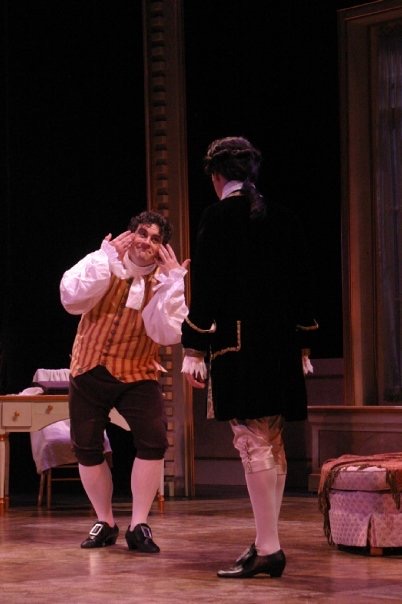 As Figaro in The Marriage of Figaro, Green Mountain Opera Festival 2009