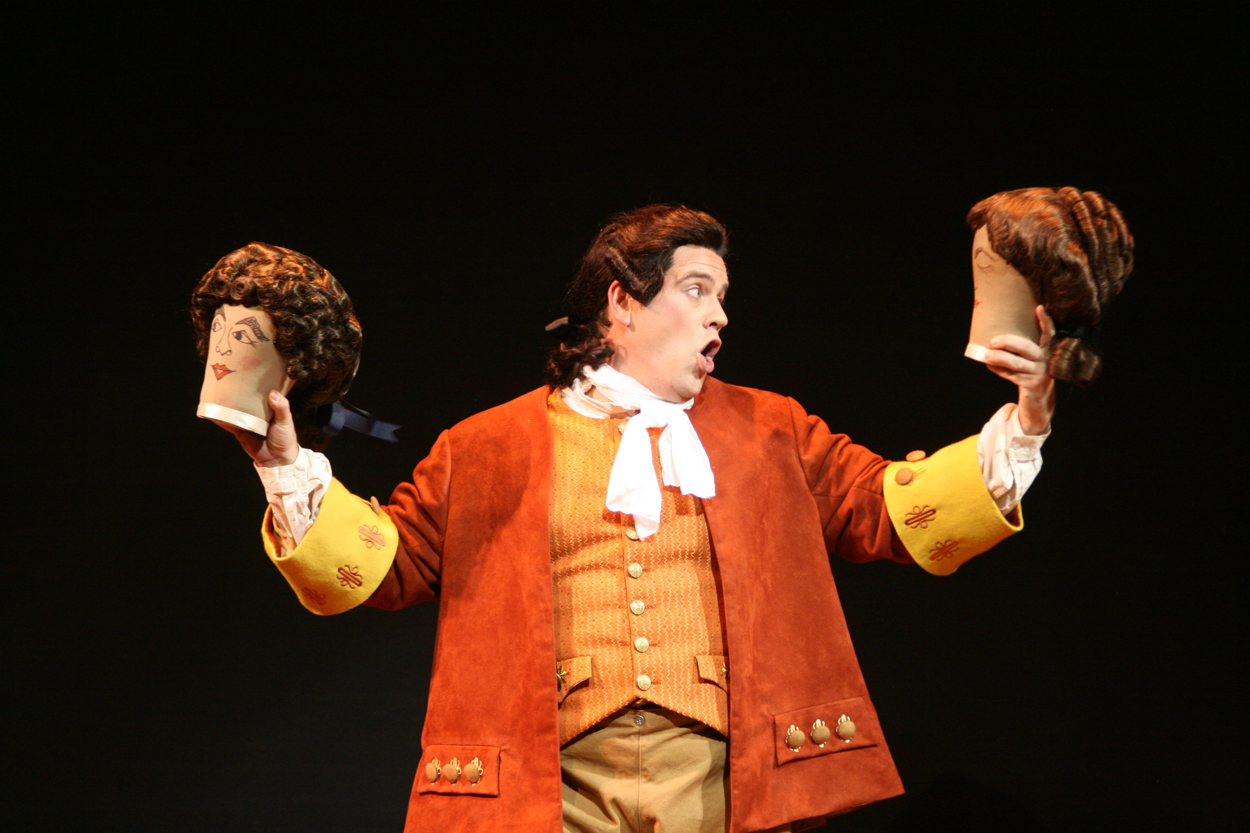 As Figaro in The Barber of Seville, Skylight Opera Theatre 2009