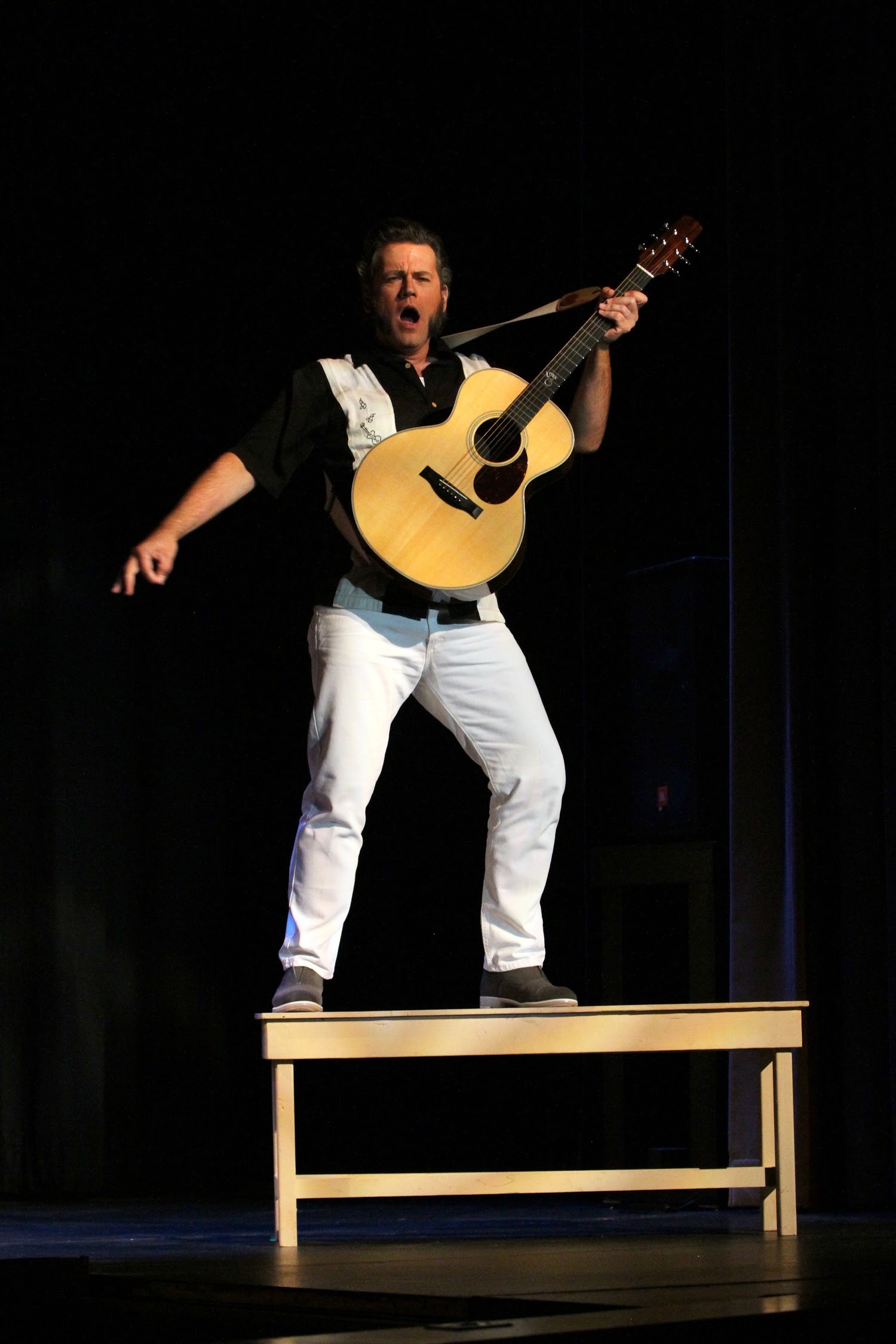 As Figaro in The Barber of Seville, Opera Coeur D'Alene 2016