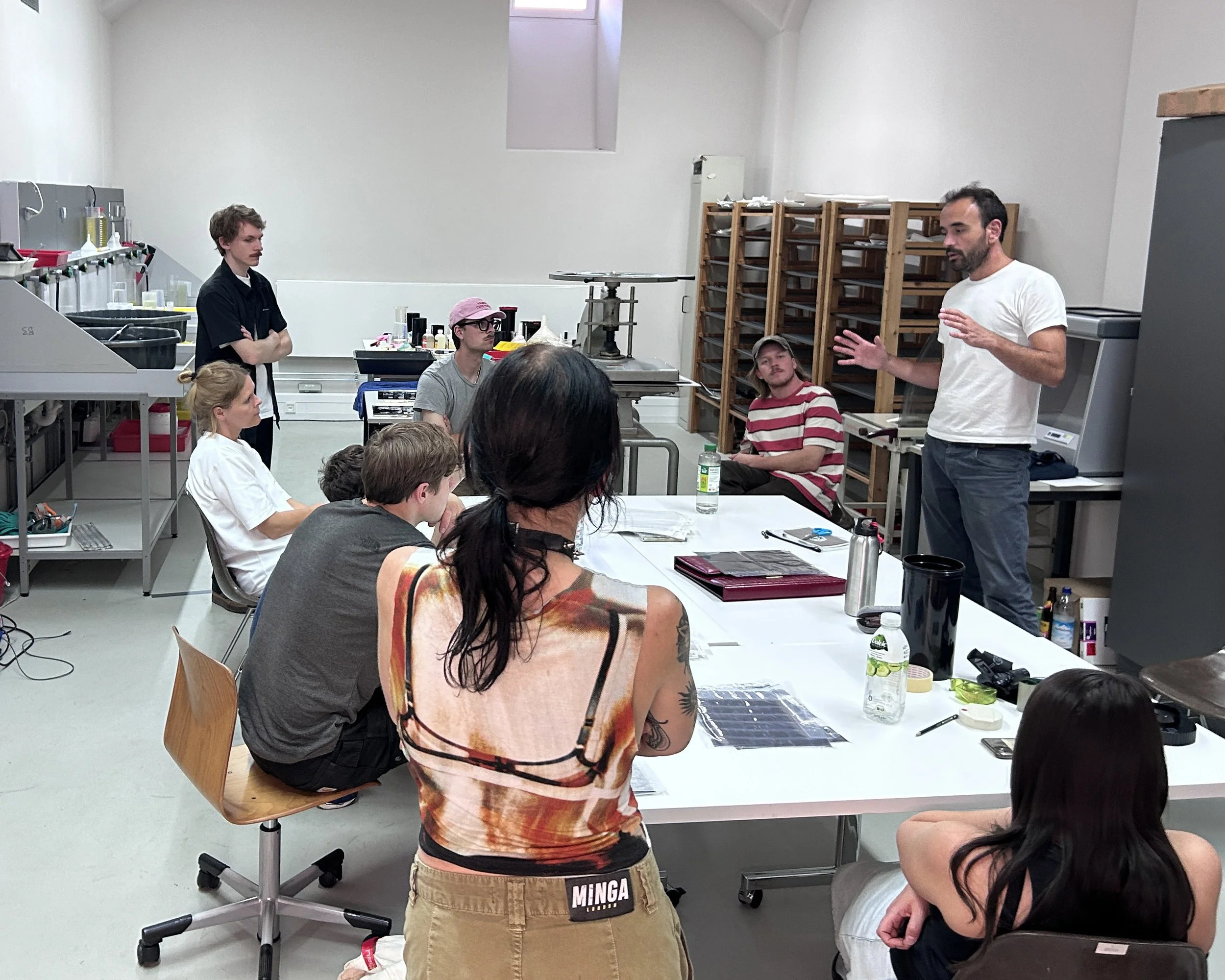   Analog Photography Workshop with Francesco Neri.  Hochschule München 