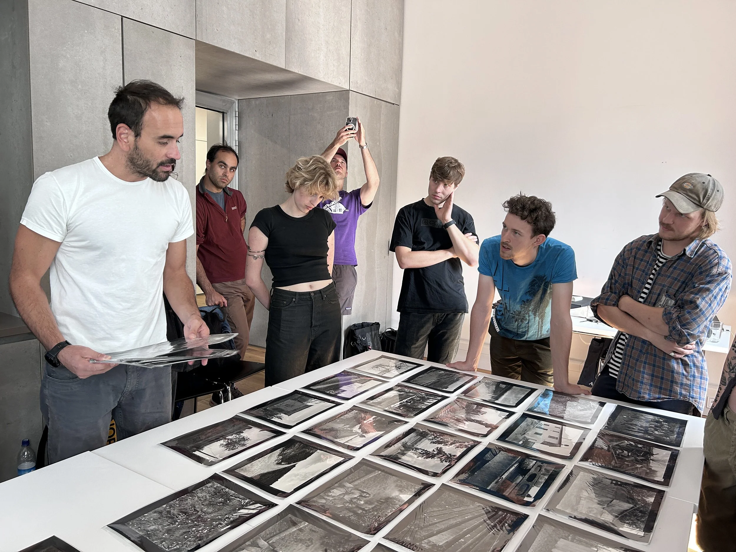   Analog Photography Workshop with Francesco Neri.  Hochschule München 