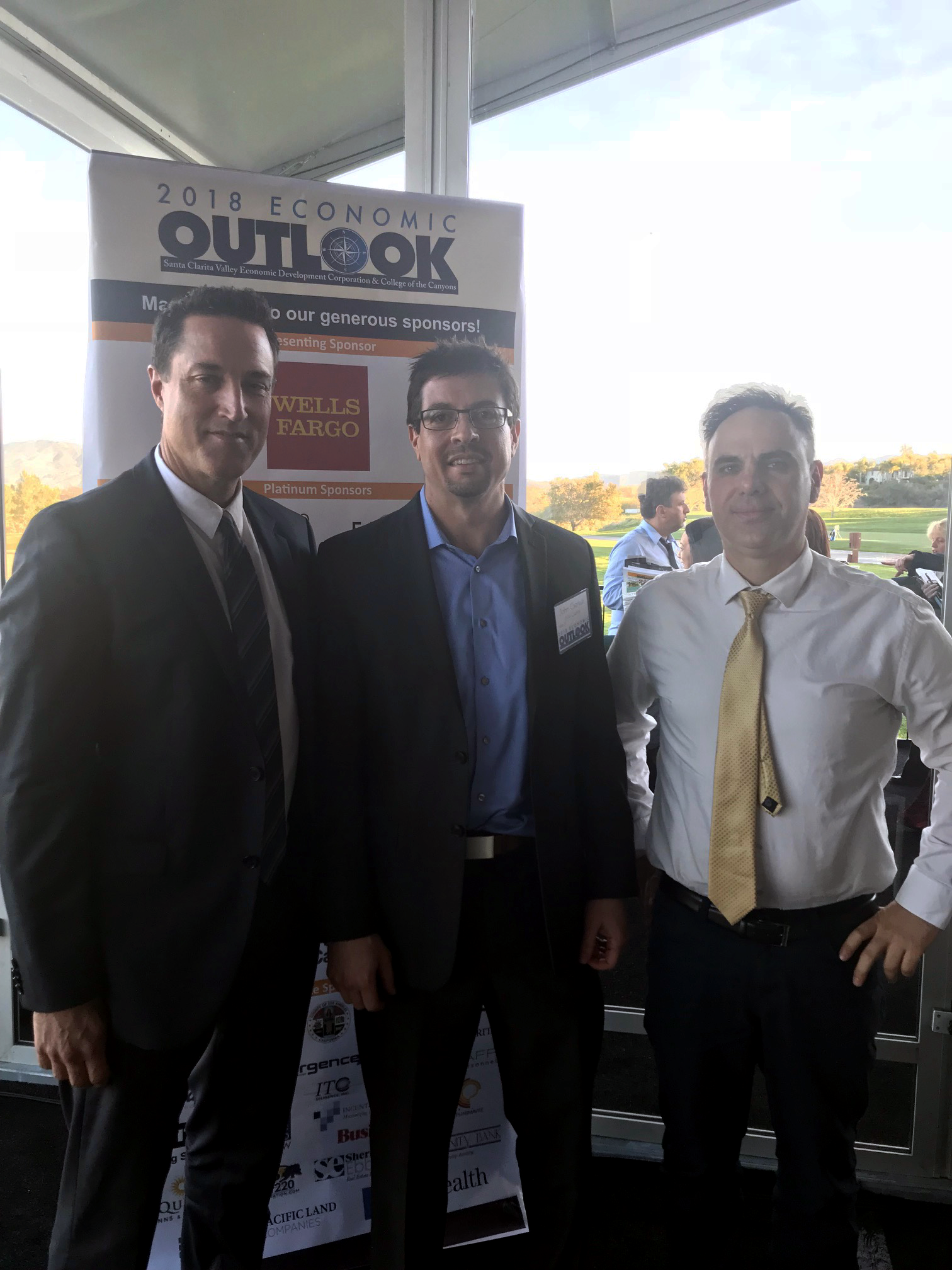 Senior Associate Paul Bellgraph, Executive Vice President John Cserkuti and Vice President Steve Body (left to right).