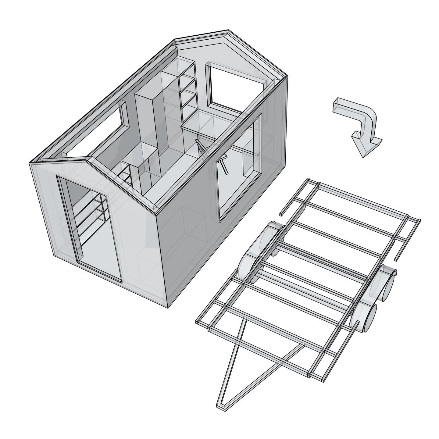 YES - that built on that!

I&rsquo;ve long harboured the desire to build a project on wheels, and that&rsquo;ll soon be happening&hellip;

It&rsquo;s to be a small scale furniture workshop for a client that needs a truly flexible solution. 
Built on 