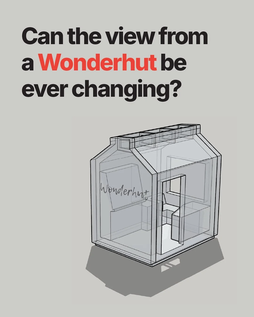 On the move&hellip; the wee creative studio with greater flexibility&hellip;

I&rsquo;ve had numerous hugely valuable chats about the Wonderhut in the last couple of weeks. 

Just a brilliant community of people around here - so many introductions an