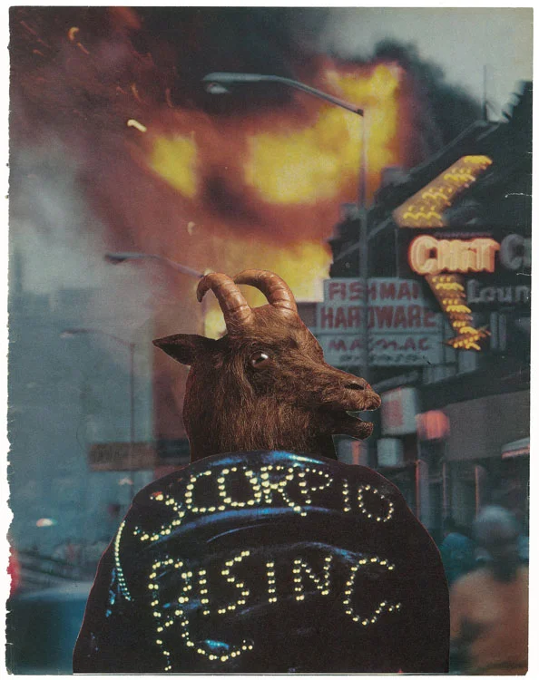 Scapegoat (Analog Collage - 10" x 13" - 2017)