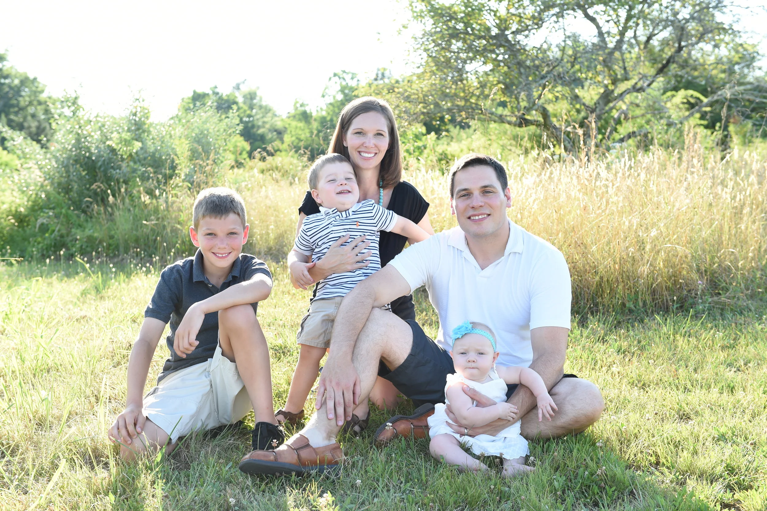Williams with her family. Photo courtesy of Jodi Williams