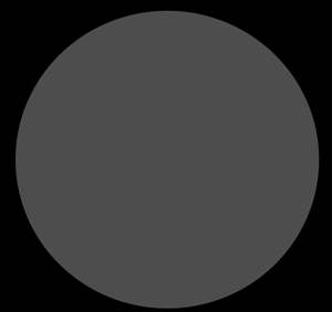 6" Blank Radiating Circle
