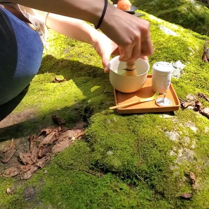 Nao-san swapped the tea room for the ridiculously refreshing Otowa-no-taki (音羽の滝) in Kameoka, and a spot of forest bathing.

#Kyoto #京都 #Kameoka #音羽の滝 #森林浴