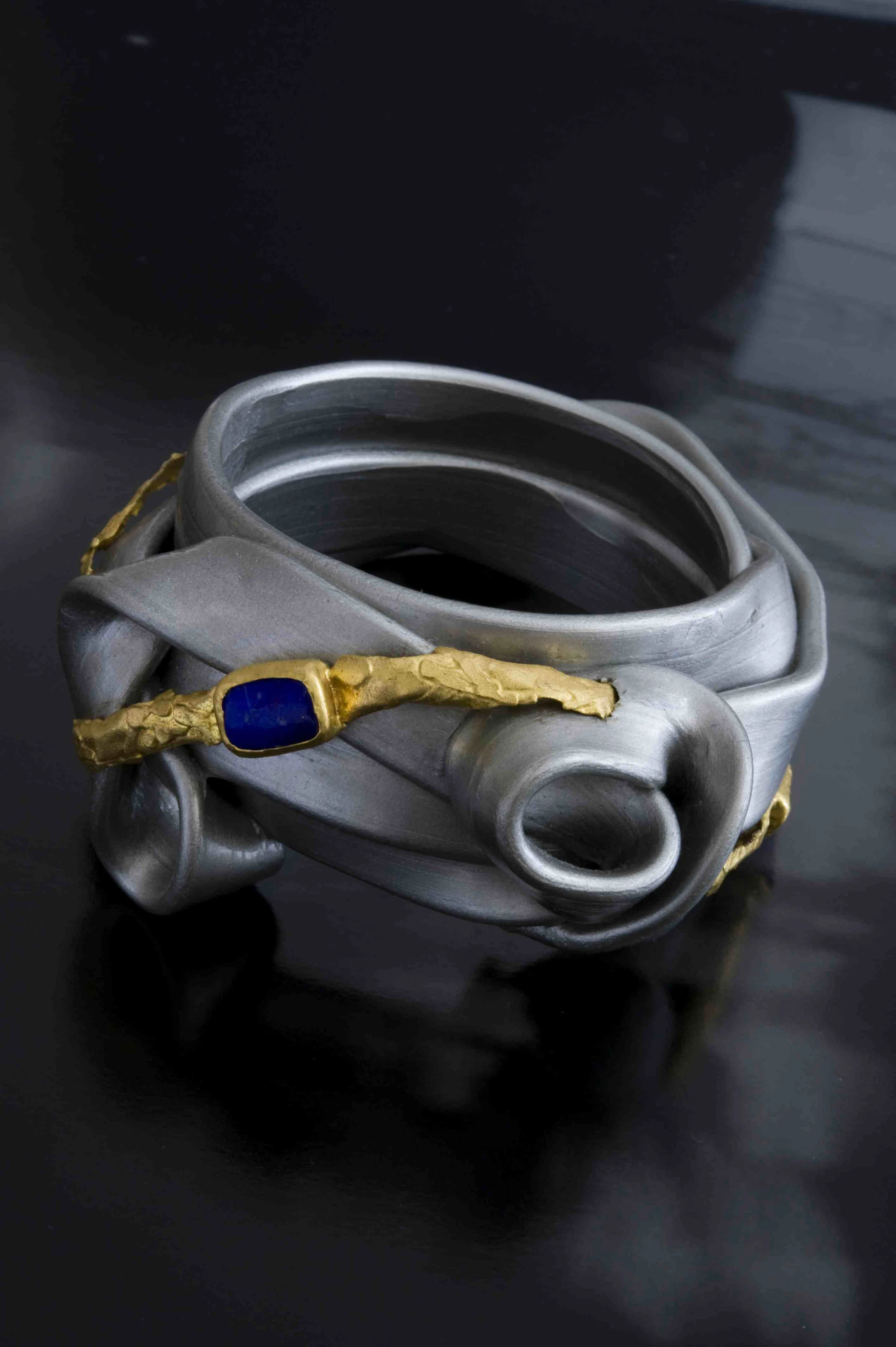 Grey Polyurethane Bracelet
