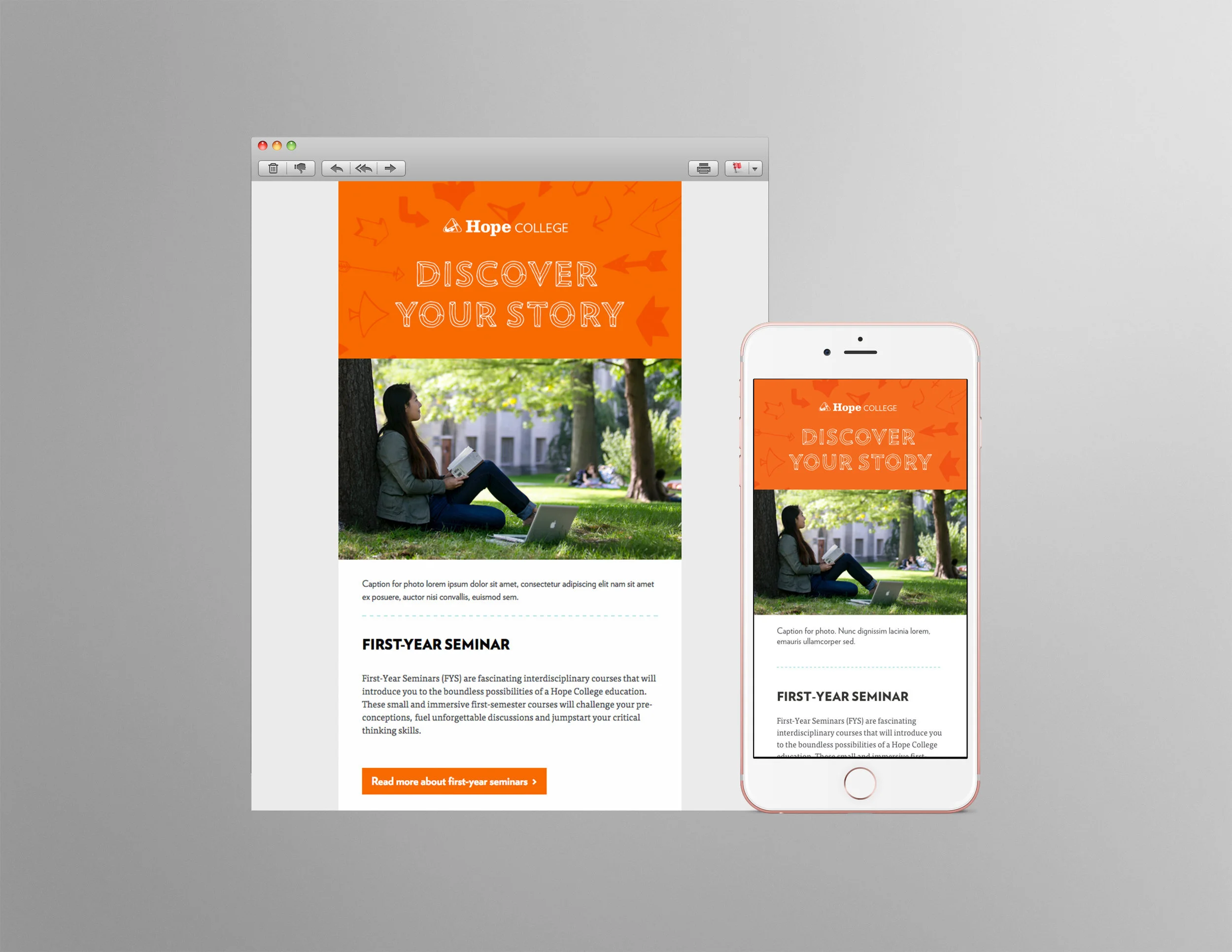 Email template
