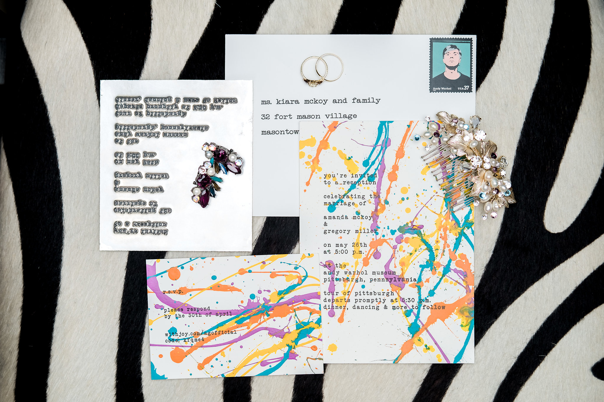 Creative wedding invitations