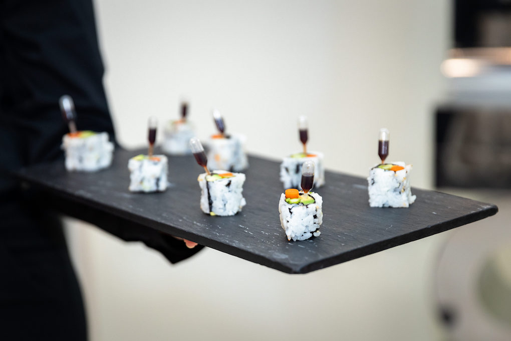 Corporate office reveal party planned by Exhale Events. For more corporate event inspiration visit exhale-events.com!