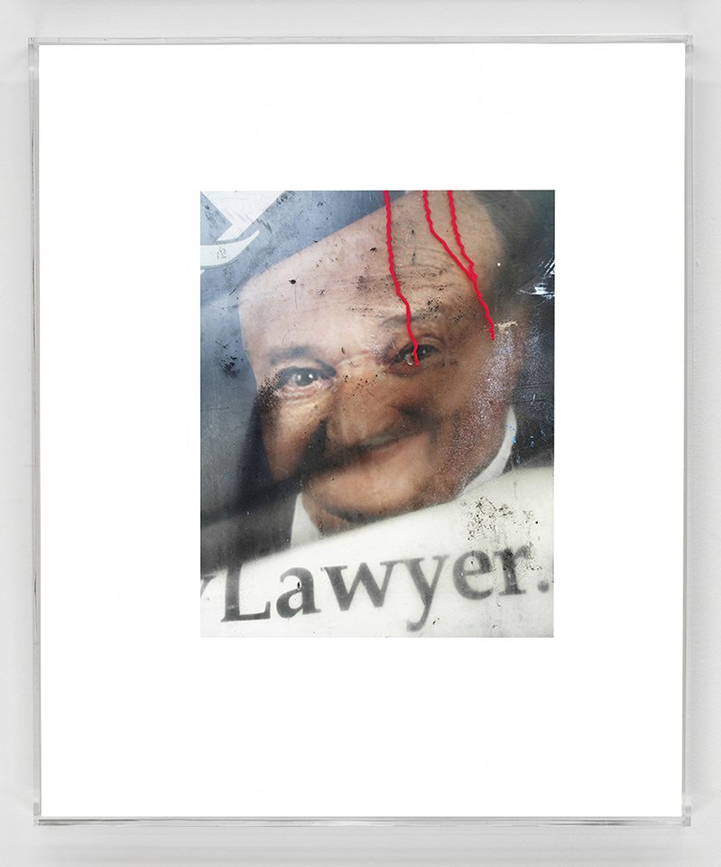   Lawyer. , 2021 Triple Varnished Pigmented Inkjet Print Acrylic Frame 20.75” x  24.75” Edition of 1 plus 2 Artist Proofs 