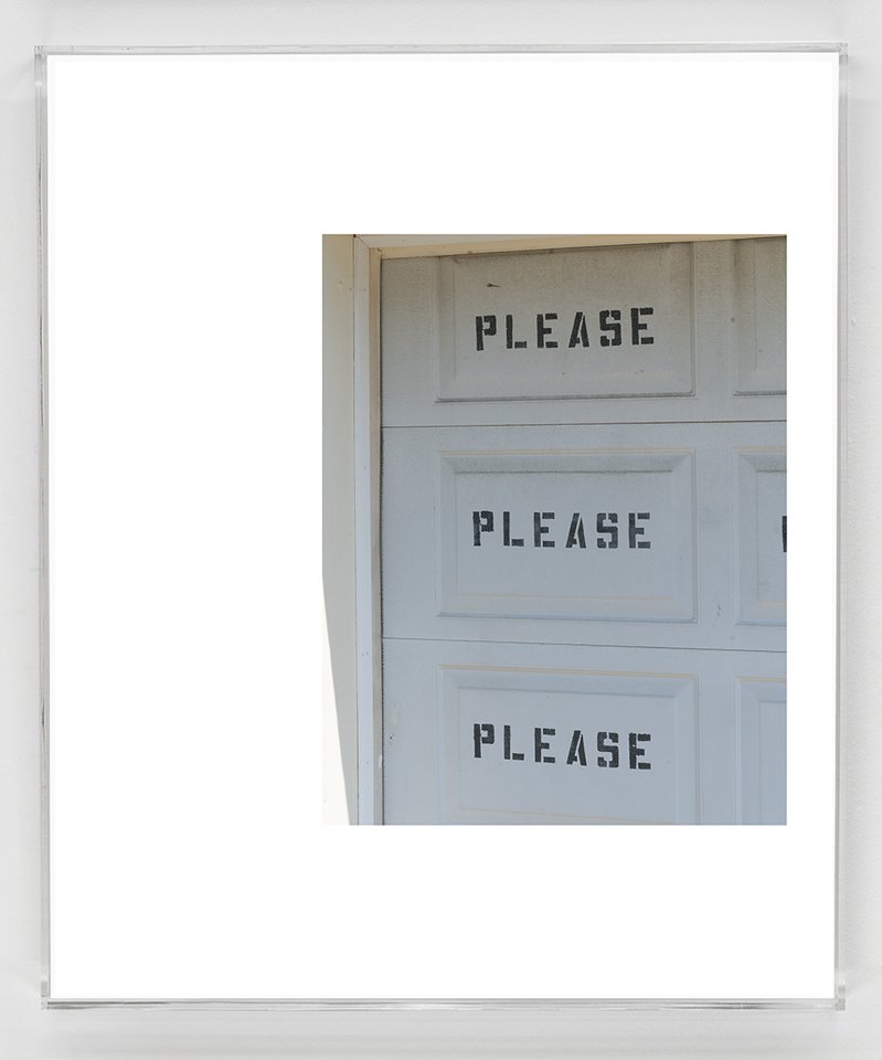   PLEASE PLEASE PLEASE , 2021 Triple Varnished Pigmented Inkjet Print Acrylic Frame 20.75” x  24.75” Edition of 1 plus 2 Artist Proofs 