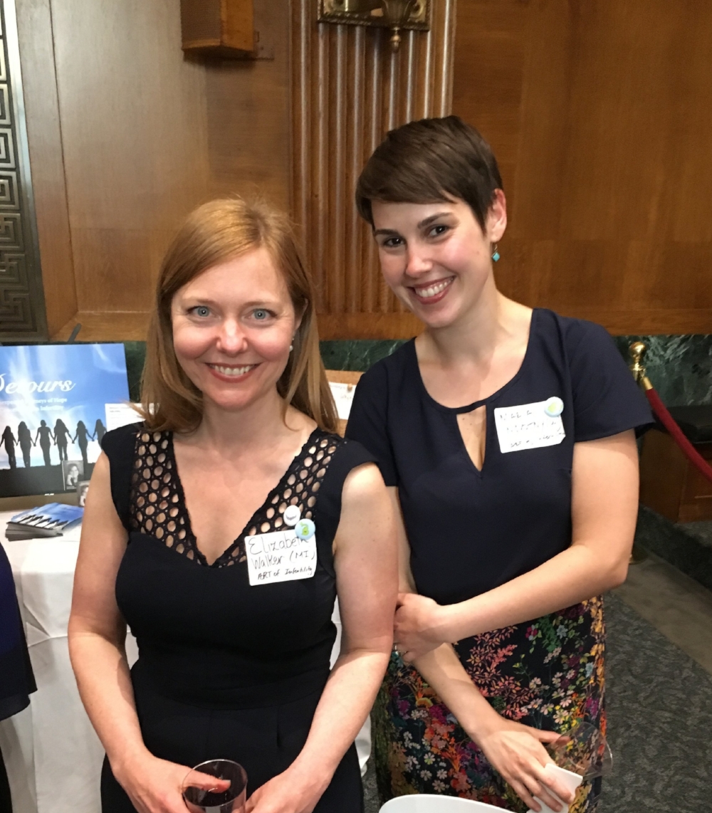Elizabeth Horn Walker and Maria Novotny Art of Infertility Co-Directors.
