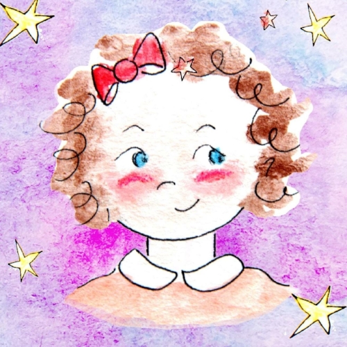Ella as illustrated in Dancing on Daddy's Shoes
