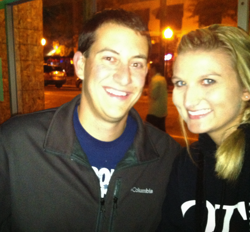 David and I met in September of 2013. Our first date was at Harvey's Grill & Bar in Saginaw, MI.